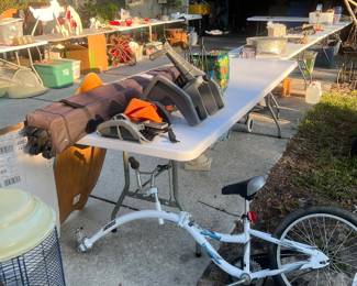 Ride along bike attachment for child