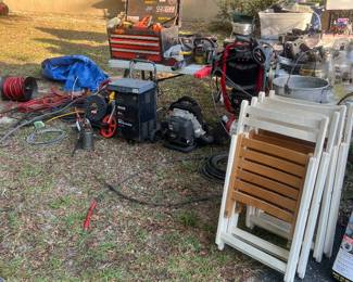 Misc tools and outdoor equipment 
