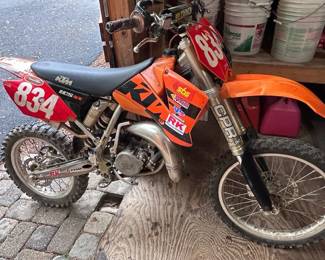 KTM 105 SX youth motocross dirt bike