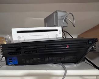Play Station 2 and Wii