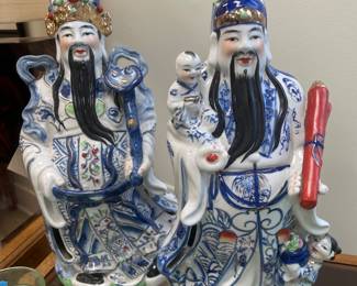 Vintage Chinese figures