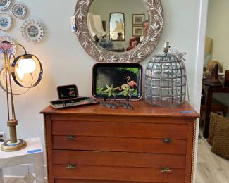 Vintage nautical chest