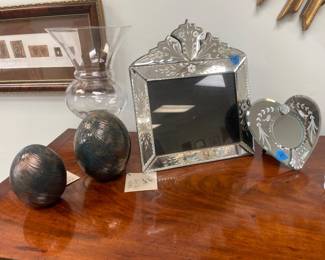 Vintage Venetian mirror frames
