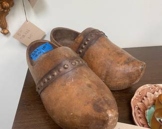 Dutch klompen wood shoes