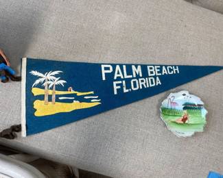 Vintage Palm Beach pennant