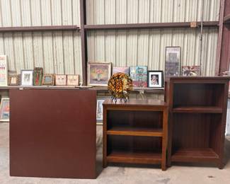 Solid wood bookcases