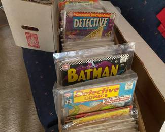 Not a huge amount of comics but there are some Silver and Bronze age with some minor keys.