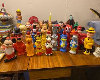 The most amount of 1960's Soaky Shampoo characters assembled since the great bathtub war of 1972.
