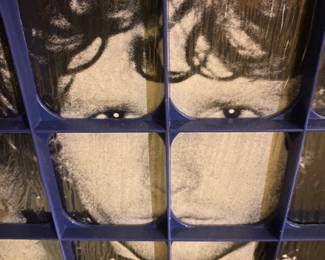 Someone come and free the Lizard King from his plastic cage.