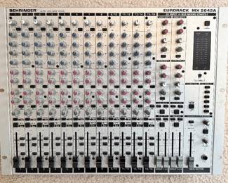 behringer audio mixer
