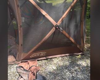 quik-set clam outdoor shelter
