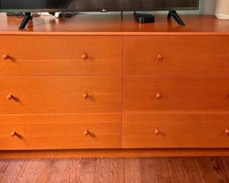 large wood dresser