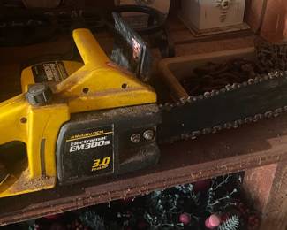McCulloch Electric Chainsaw