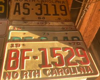 North Carolina License Plates