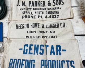Advertising hardware aprons