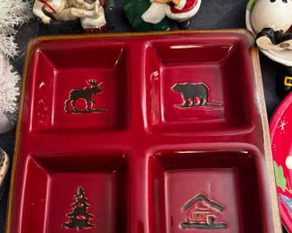 Home Studio Woodland Divided Serving Tray