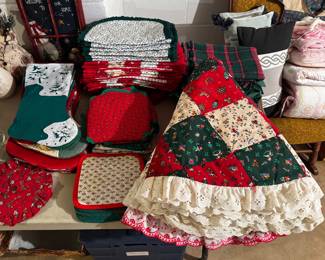 Patchwork Christmas items