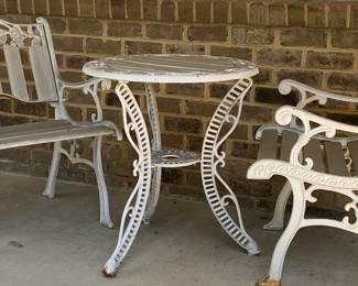 Metal Outdoor Set