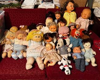 Cabbage Patch dolls and more