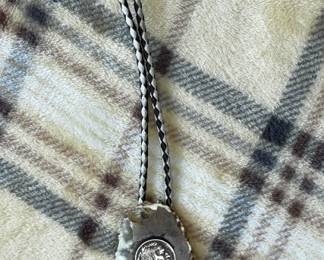 1936 buffalo nickel western bolo tie