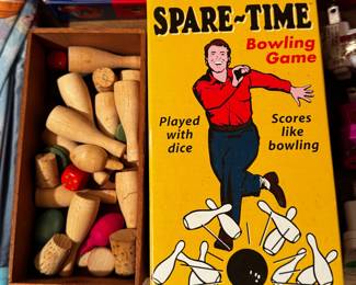 Vintage Spare-Time Bowling Game