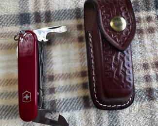 Victorinox Swiss Army Knife and Sheath