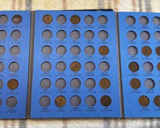Partial Wheat Penny Book