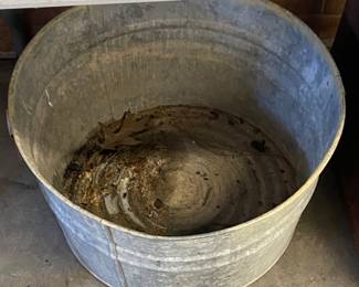 Galvanized Tub