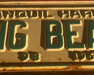 Rare 1967 Long Beach, N.C. City Tag/Plate