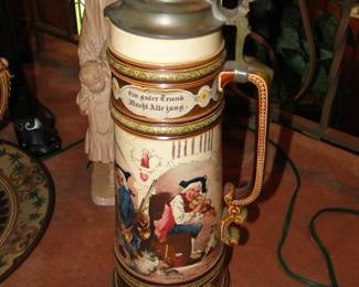 Large German Stein