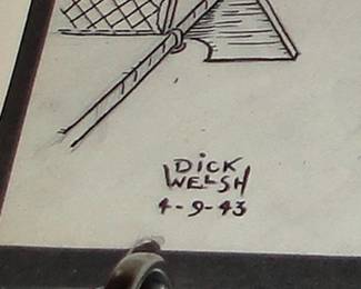 Dick Welsh art from WWII