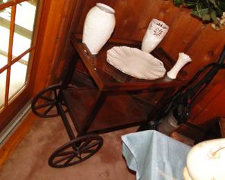 Vintage Teacart