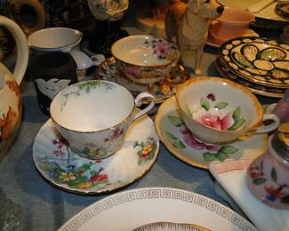 Cups and saucers