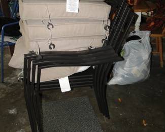 Patio chairs fairly new