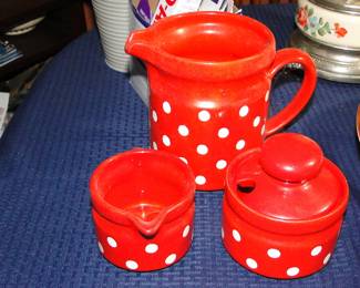 German Polka Dot set