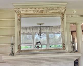 Stunning Antique 1900's Mirror from historic Palm Beach Mansion