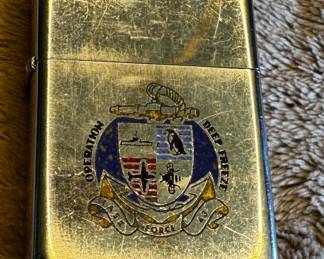 USN Operation Deep Freeze Zippo Lighter