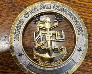 U.S. Navy challenge coin