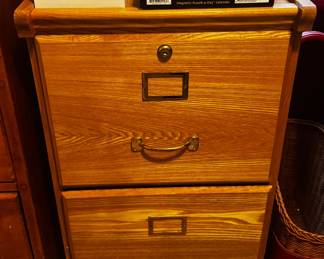 Wooden Filing Cabinet
