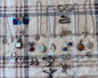 Sterling silver jewelry