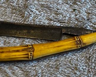 Early Straight Razor