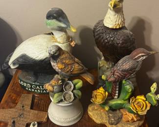 Duck Decanter/Eagle Decanter/Bird Figurines