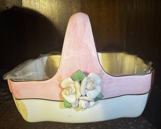 Porcelain Basket