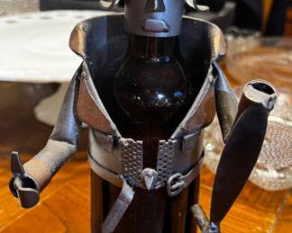 Unique Sculptured Wine Caddy