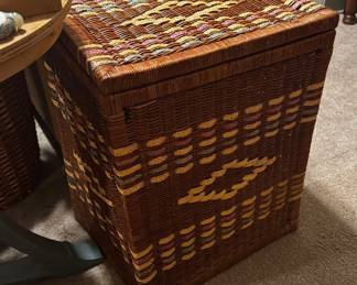 Wicker Laundry Basket