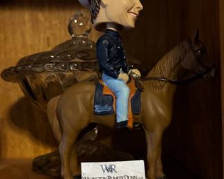 Nolan Ryan on Horseback Bobble Head