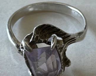 Sterling silver ring
