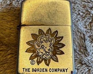 Borden Zippo Lighter (Rough)