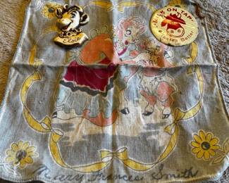 Borden Elsie Pin and Kerchief
