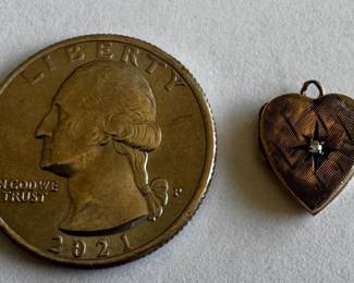 Small 10KT gold locket